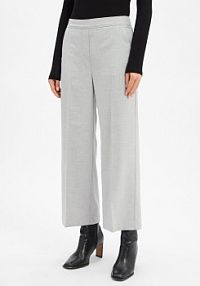 Spodnie materiałowe  Cevil Cropped Kobiety szare marmurkowy 42 Someday damskie