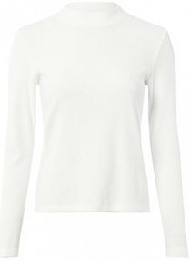 Sweter  z dzianiny  detal Kosie Kobiety biały jednolity 42 Someday damski