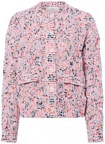 Kardigan   YASConfetti Kobiety różowy marmurkowy 42 Y.A.S