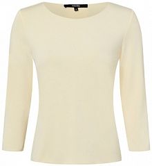 Koszulka z długim rękawem Kobiety wiskoza beżowy jednolity 42 Someday damski
