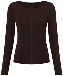Koszulka z długim rękawem  Kirosa Kobiety brązowy jednolity 40 Someday damski