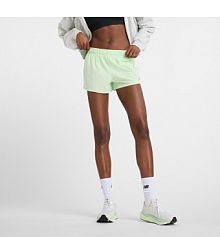 Szorty sportowe New Balance brązowe/turkusowe WS41286MEW