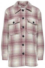 Kurtka przejściowa ONLY różowa damska Catja 15360171  Loose Fit