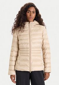 Kurtka puchowa EA7 Emporio Armani beżowa damska Zimowa 7W000684 AF12475 U1046  Slim Fit