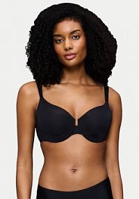 Biustonosz Triumph czarny Z fiszbiną