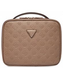 Kosmetyczka Guess beżowa 