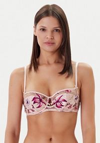 Biustonosz Guess wielokolorowy Z fiszbiną