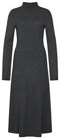 Sukienka dzianinowa Tommy Hilfiger szara 