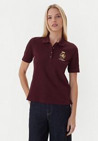 Koszulka polo Tommy Hilfiger czerwona damska 