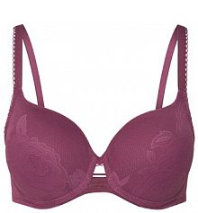 Biustonosz Triumph fioletowy Z fiszbiną