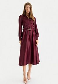 Sukienka koktajlowa Rinascimento czerwona 