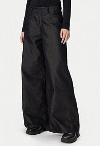 Jeansy KARL LAGERFELD czarne damskie 