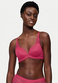 Biustonosz Triumph różowy Z fiszbiną