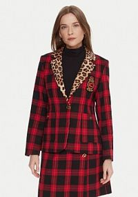 Żakiet LOLA CASADEMUNT czerwony Marynarka