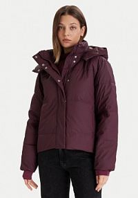 Kurtka puchowa Vero Moda fioletowa damska Zimowa