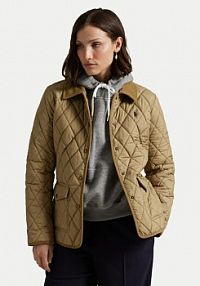 Kurtka przejściowa Polo Ralph Lauren beżowa damska 211965336004  Straight Fit