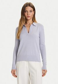 Sweter Calvin Klein niebieski damski 