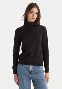 Golf Tommy Jeans czarny damski 