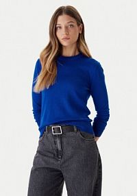 Sweter Calvin Klein niebieski damski 