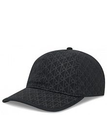 Czapka z daszkiem Calvin Klein czarna damska 