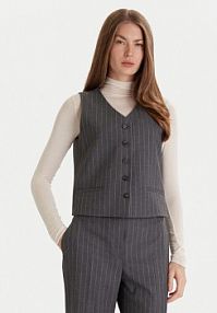 Kamizelka Tommy Hilfiger szara damska 