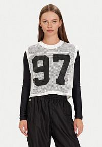 Top Puma biały damski X ROSÉ 633804 77  Relaxed Fit