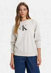 Bluza przez głowę Calvin Klein Jeans szara 