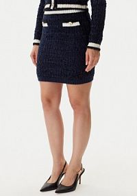 Spódnica ołówkowa Guess granatowa 