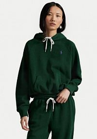 Bluza przez głowę Polo Ralph Lauren zielona 211971698005  Relaxed Fit