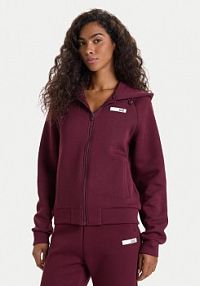 Bluza rozpinana EA7 Emporio Armani czerwona damska 