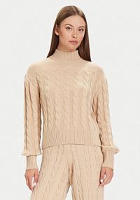 Golf Guess beżowy damski 