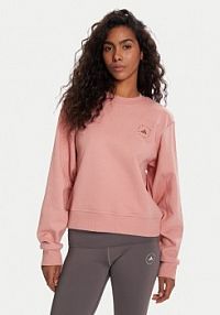 Bluza przez głowę adidas by Stella McCartney różowa JX6784  Regular Fit