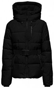 Kurtka puchowa ONLY czarna damska Zimowa