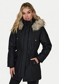 Parka ONLY czarna 