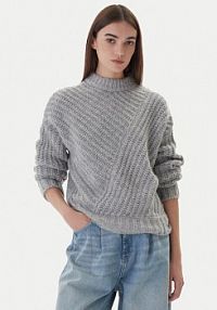 Sweter Mustang szary damski 