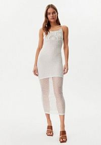 Sukienka letnia Guess biała 