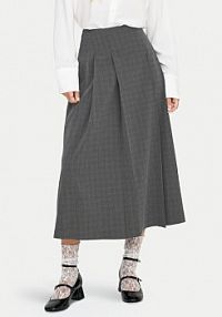 Spódnica maxi ONLY szara 