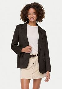 Żakiet ONLY brązowy Marynarka Lina 15357019  Loose Fit