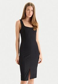 Sukienka koktajlowa Rinascimento czarna 