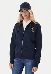 Bluza rozpinana Tommy Hilfiger granatowa damska 