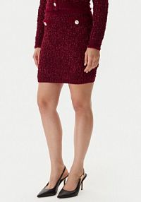 Spódnica ołówkowa Guess czerwona 