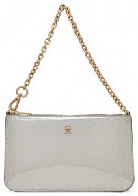 Torebka wieczorowa Tommy Hilfiger srebrna 