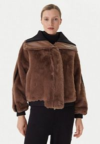 Kurtka przejściowa LOLA CASADEMUNT brązowa damska 