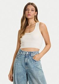 Top Guess beżowy damski 