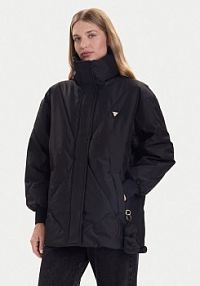 Kurtka puchowa Guess czarna damska Zimowa