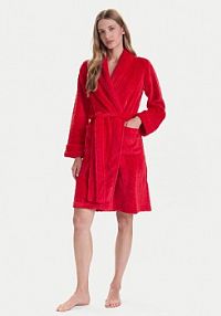 Szlafrok LAUREN RALPH LAUREN czerwony damski 