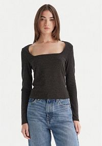 Bluzka Vero Moda czarna damska 