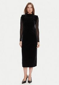 Sukienka koktajlowa LOLA CASADEMUNT czarna 