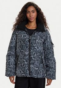Kurtka puchowa Guess szara damska Zimowa
