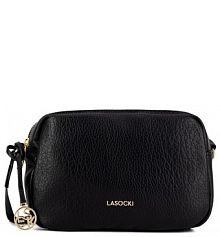Torebka listonoszka Lasocki czarna 